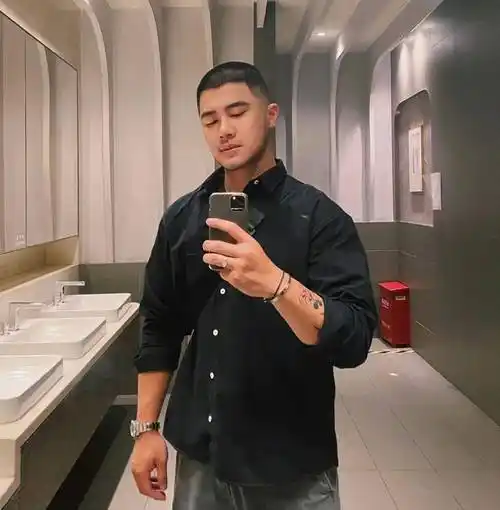 像彭于晏一样敢留寸头的男生才是真帅哥