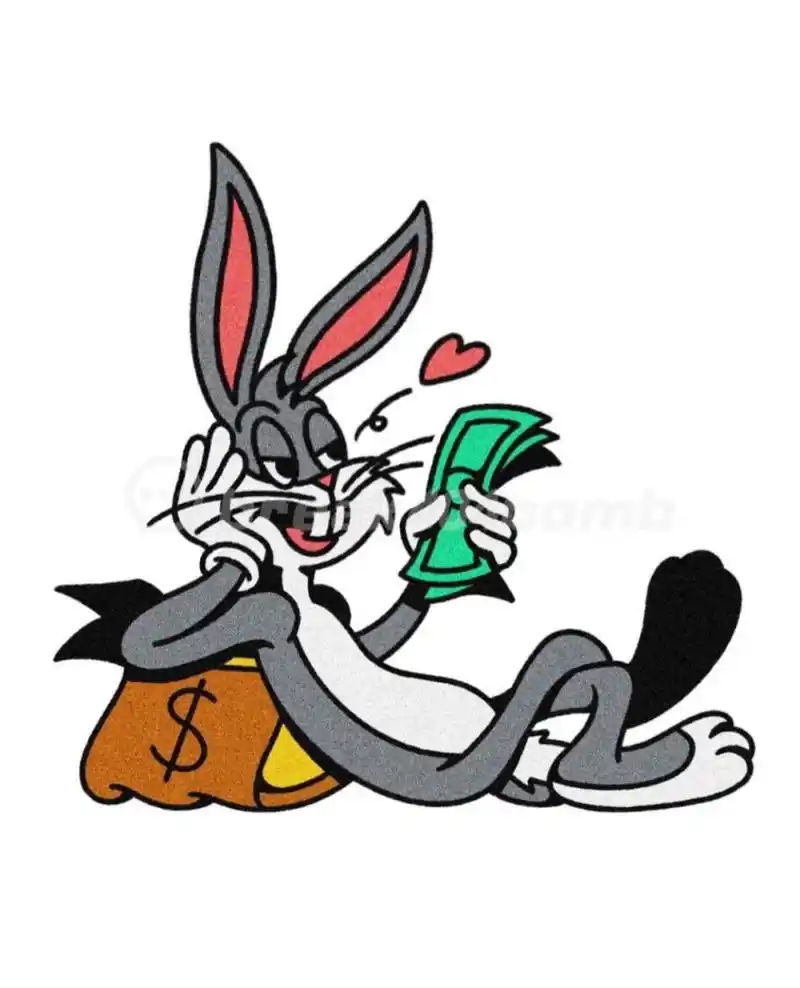 兔八哥卡通纹身|小图彩色卡通拼接图 小图拼接花臂素材纹身手稿 什么