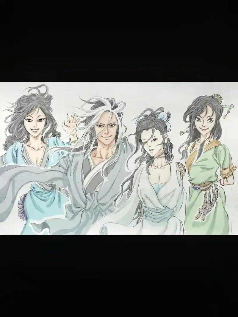 儿女情长,自是随风.#手绘 #江湖 #神雕侠侣 - 抖音