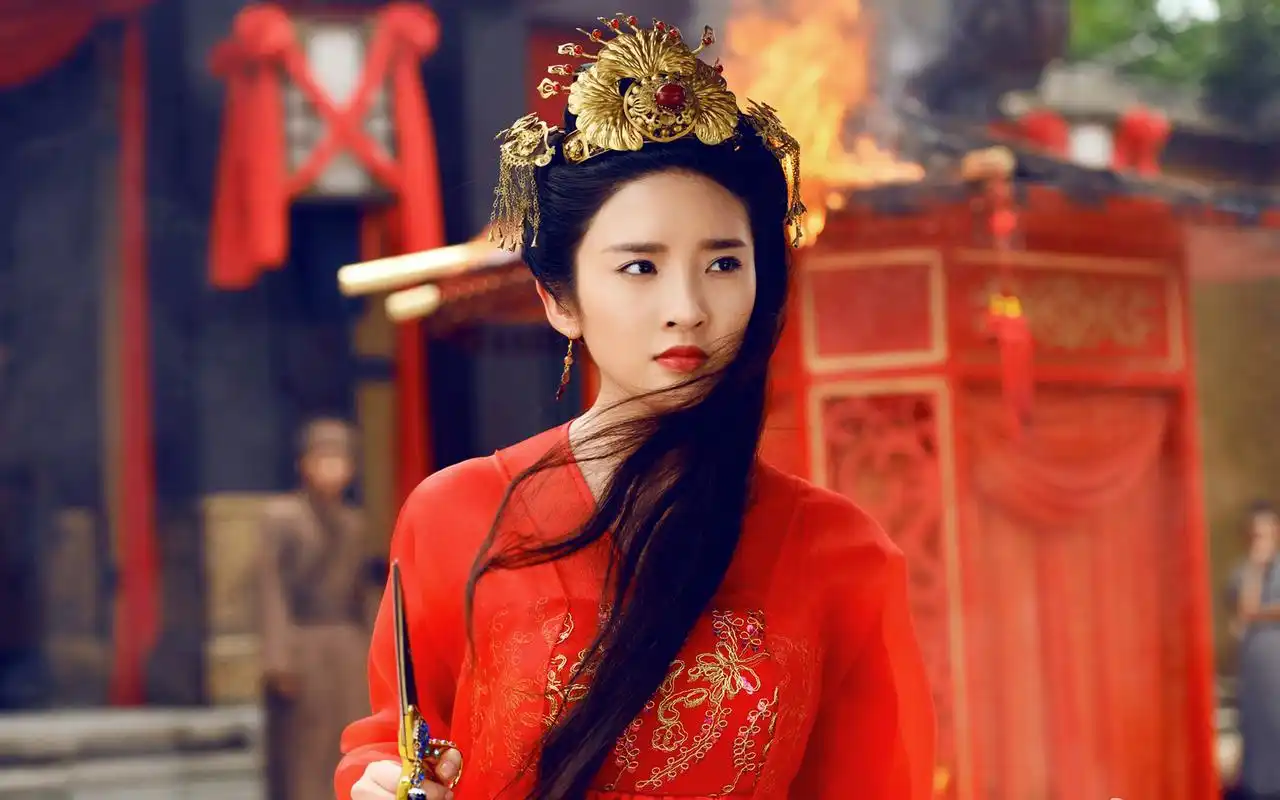 唐艺昕青丘狐传说剧照壁纸_如此美艳的唐艺昕