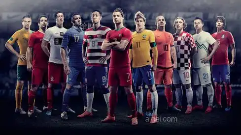 世界杯著名球星合集桌面壁纸