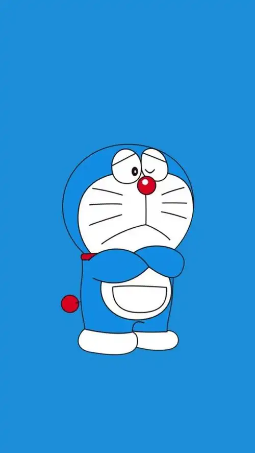 小蓝胖子哆啦a梦手机壁纸图片竖图素材萌