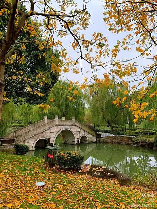 小桥流水风景如画.