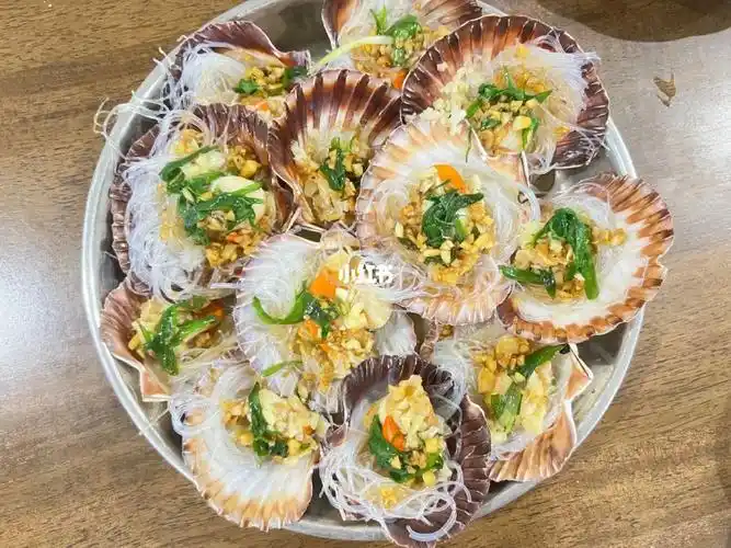 蒜蓉粉丝蒸扇贝