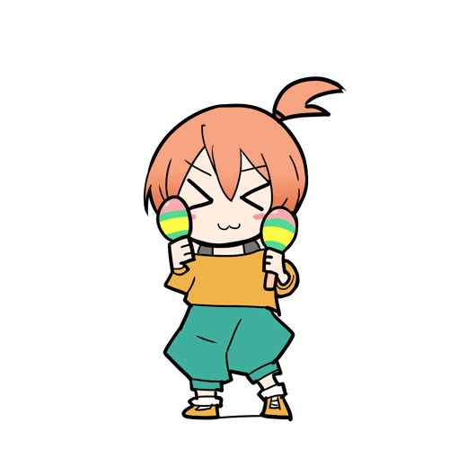 小孩 跳舞 闭眼 扭动