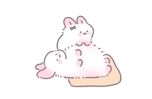 软萌兔子懒懒兔微博骐冰qice