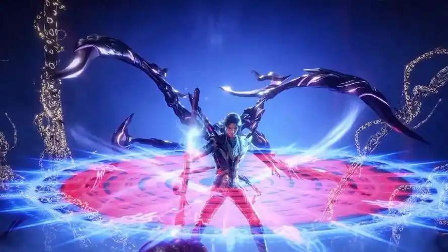 斗罗大陆:唐三完美继承海神!自己被自己的魂环吓傻