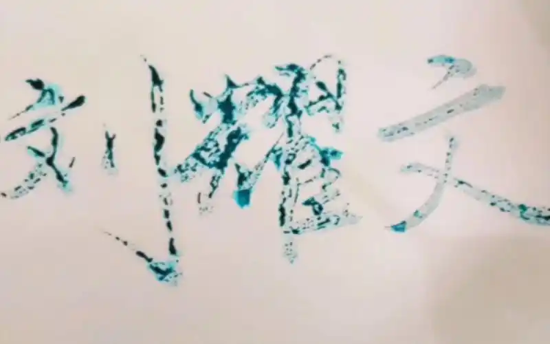 写个名字|刘耀文