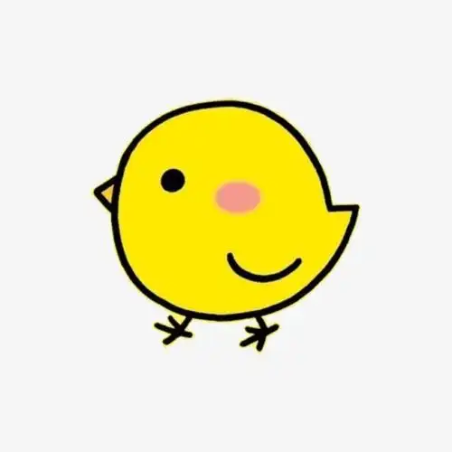 呆萌小鸡头像