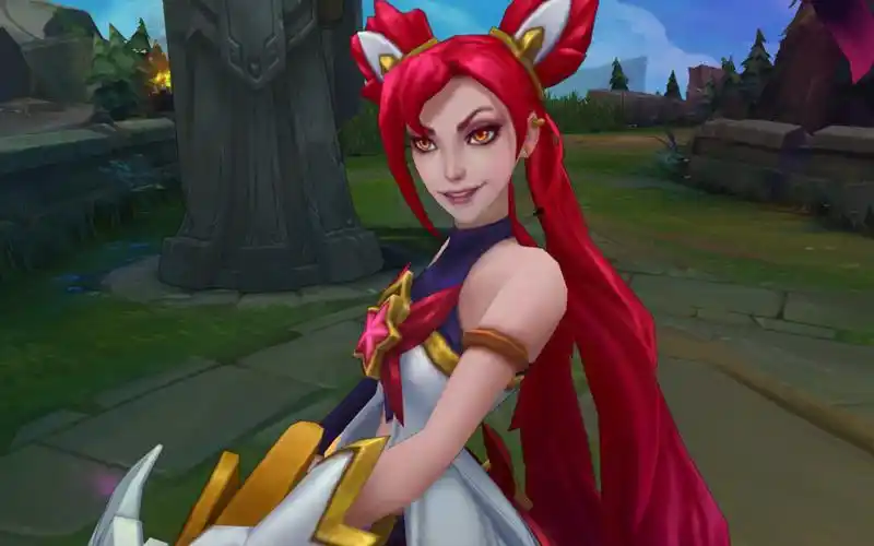 爆爆传说级皮肤 星之守护者 金克丝3d细节展示_电子竞技热门视频