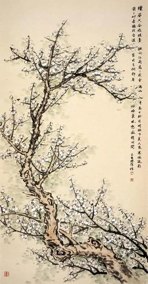 丁玲萍国画花鸟清韵细腻雅致诗意盈然