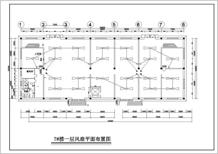 某标准厂房水电施工图(含电气说明)