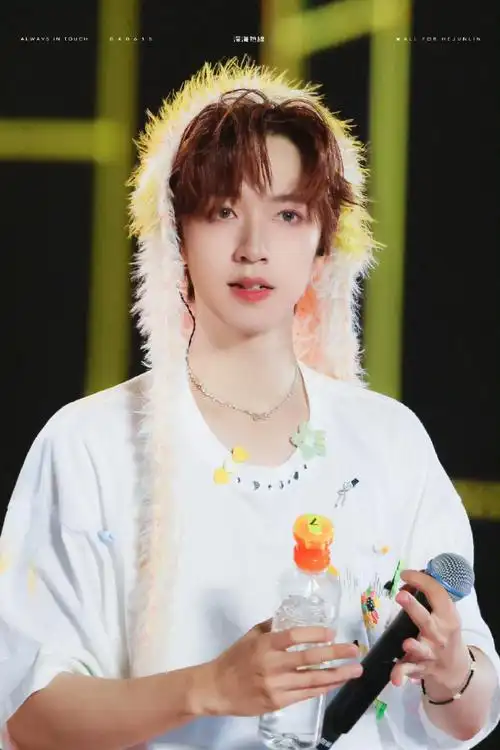 谁是福瑞控我是福瑞控 小兔兔小兔兔  #贺峻霖浪漫绿海#缘故-贺峻霖