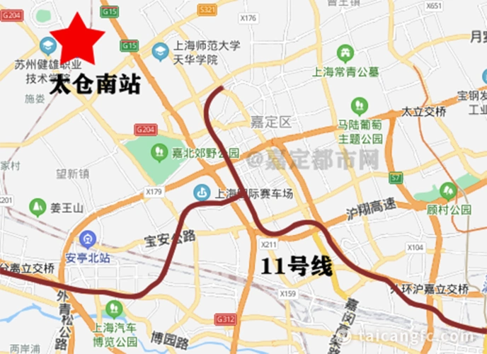 号线换乘,打通苏州与昆山,太仓东西向联系通道,同时通过与上海轨道