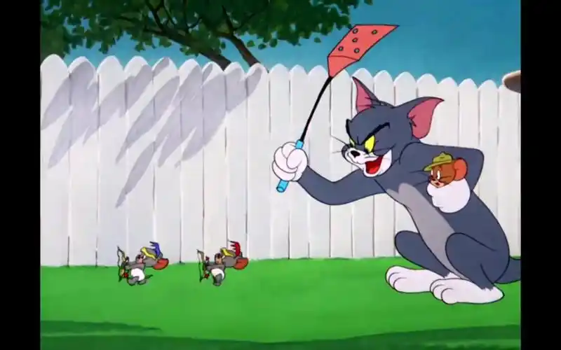 【经典动漫】猫和老鼠 - 泰菲:不好意思 射到你了