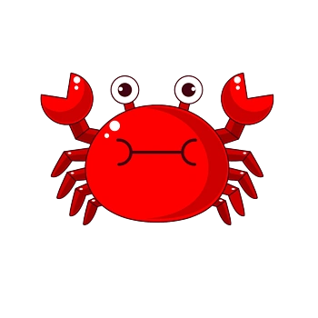 卡通螃蟹