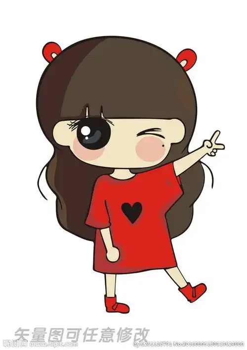 卡通女孩