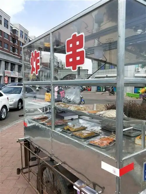 优惠出售炸串车95新可带技术15164184760给钱就卖