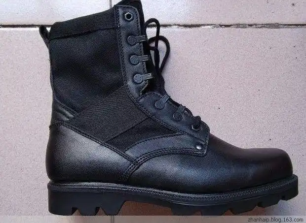 07作战靴 皮靴 60周年国庆阅兵版 - 行军路上 - 铁火军品行 交天下