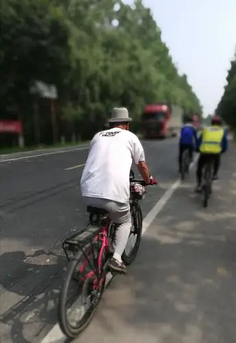 2018年6月23日,骑行淮阳