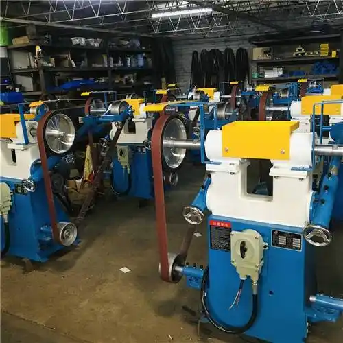 家华盈富mm2100a两轮砂带抛光机单头灯饰抛光机工厂报价