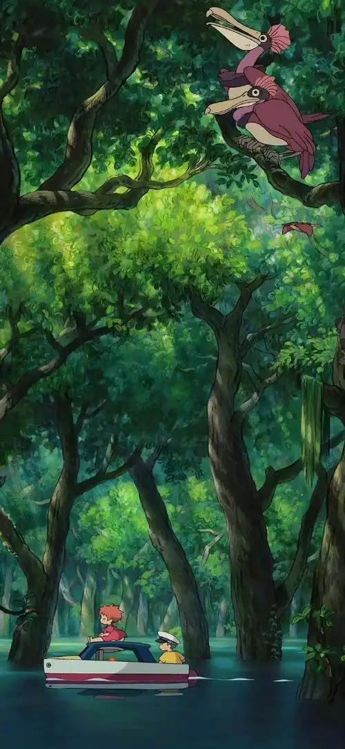 动漫超话#宫崎骏#一组吉卜力高清壁纸 宝子们收图扣1