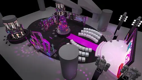 嘉年华-商场活动|空间|舞台美术|zlt168 - 原创作品 - 站酷 (zcool)