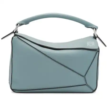 罗意威(loewe)奢侈品女包 1697345111 puzzle 蓝色小号包包 图片色