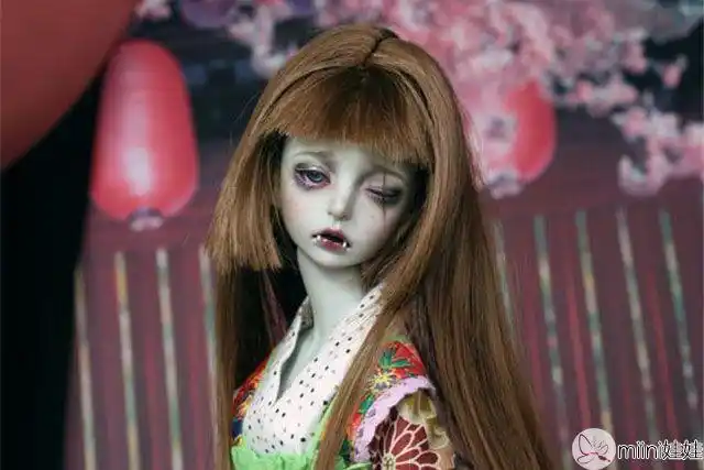 总有人说bjd娃娃可怕因为是人偶吗看看这个双面头吧