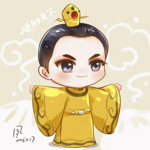 [tfboys][分享]161217 小皇帝q版头像来袭 陪凯皇一起打小怪兽