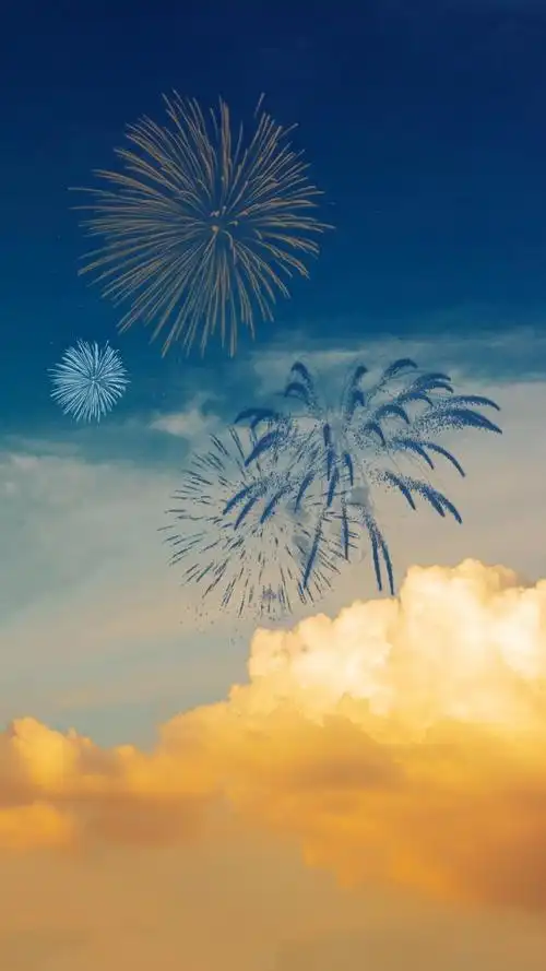 唯美绚烂烟花摄影