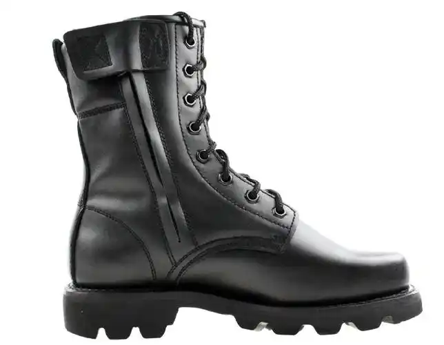 3515强人 男士军靴,纯牛皮羊毛靴j-129a帅气男士靴