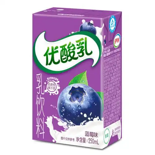 伊利优酸乳蓝莓味250ml24
