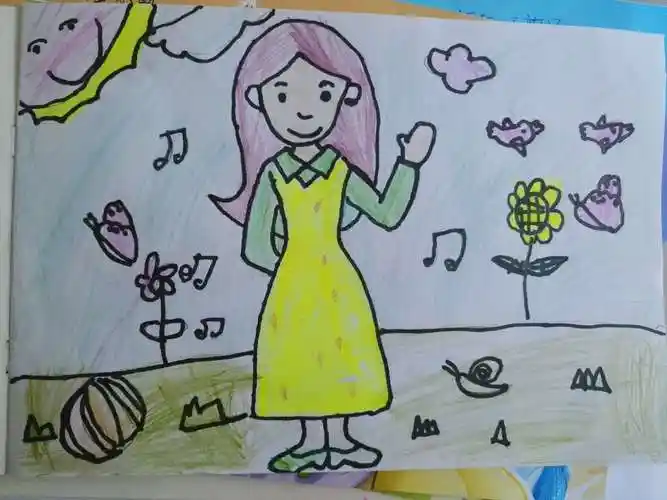 画日记《我的老师》