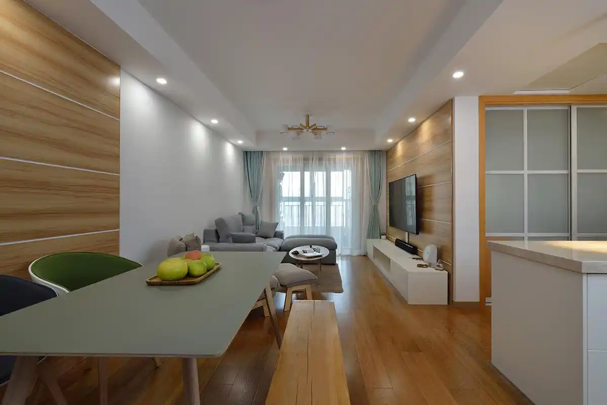 简约风格二居室70平米装修效果图