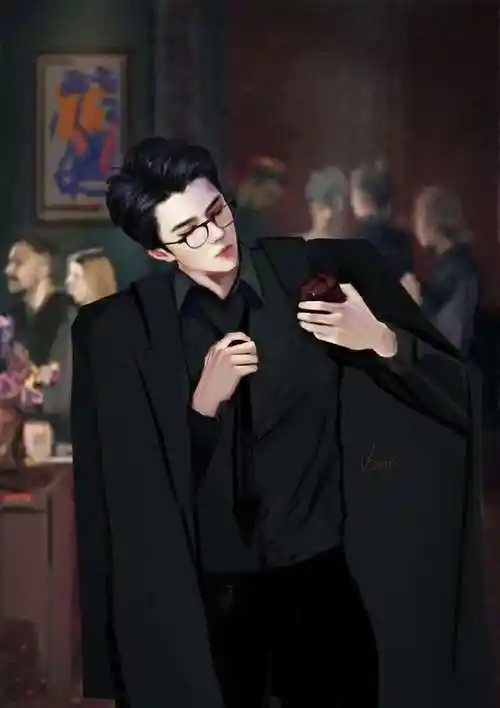 动漫手绘exo吴世勋 高清手机壁纸 头像 图源水印 禁商用 二转注明作者