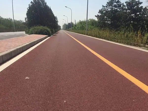 彩色透水沥青路面