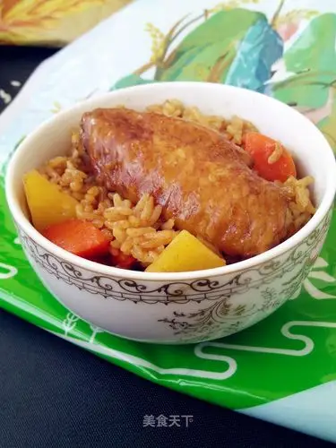 鸡翅中焖饭