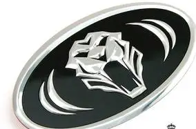 标志是一个豹头张着嘴 标志是黑红两色的(不是捷豹)请问是什么