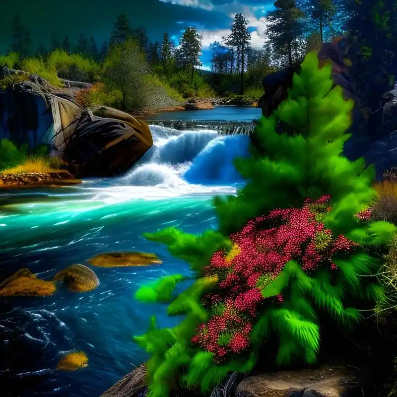 创作灵感 #山水风景壁纸 #图文伙伴计划 #壁 - 抖音