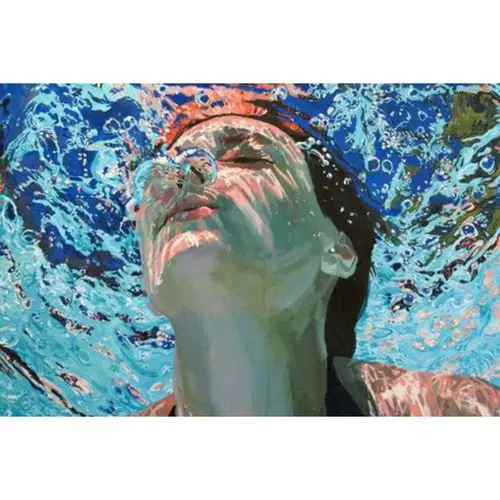 白边头像#情头#游泳