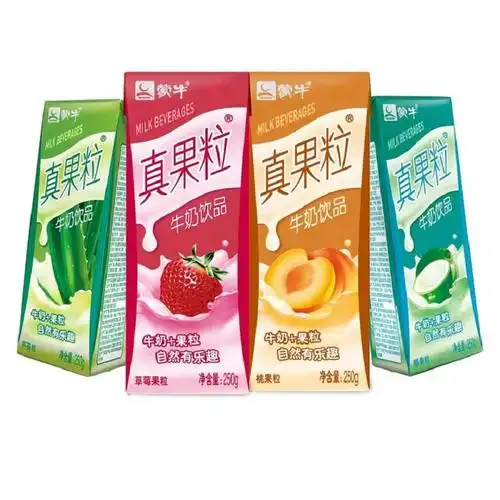 11月产蒙牛真果粒缤纷装250g244种口味