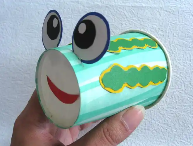 环保小制作简单又漂亮纸杯小青蛙的做法