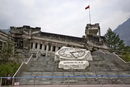 愿逝者安息,愿后人居安思危,5·12汶川特大地震遗址_腾讯新闻