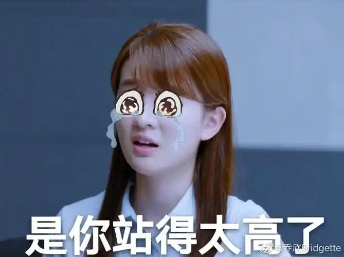 乔欣陈卓璇你站得太高了##乔欣用陈卓璇表情包