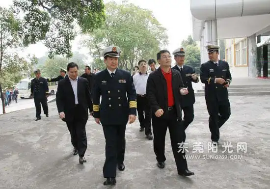 东莞广电人到海军沙角训练基地参观学习