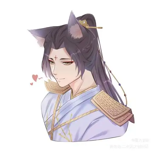 猫猫安_第五人格谢必安宿伞之魂古风绘画作品