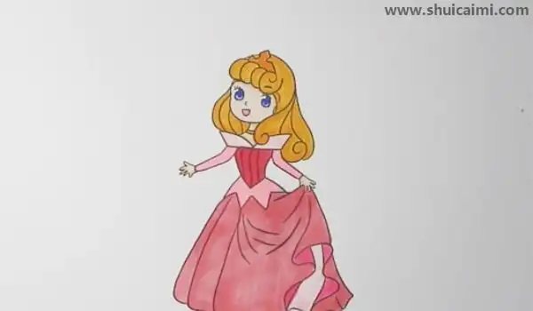 爱洛公主简笔画怎么画爱洛公主简笔画好看