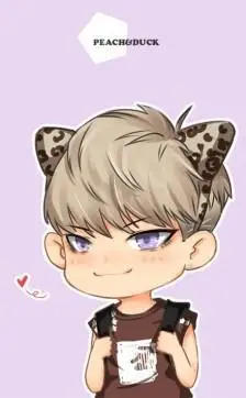 网格画黄子韬q版简笔画