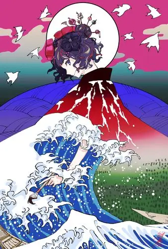 求这张葛饰北斋的原图